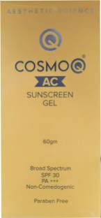 CosmoQ Sunscreen - SPF 50 PA+++ AC Sunscreen Gel