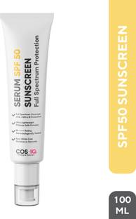 Cos-IQ Sunscreen - SPF 50 PA++++ Outdoor SPF 50 Serum Sunscreen Full Spectrum Protection