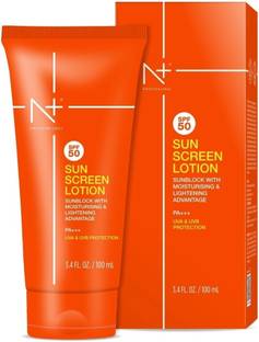 N PLUS PROFESSIONAL Sunscreen - SPF 50 PA+++ SPF 50 SUNCREEN LOTION 100 ML