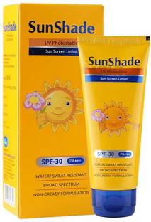 SunShade Sunscreen - SPF 50 PA+++ SUNCREEN LOTION 100GM PACK OF 2 - SPF 30 PA+++ (50 g)