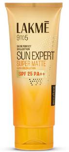 Lakmé Sunscreen - SPF 25 PA++ Sun Expert Super Matte Lotion Sunscreen
