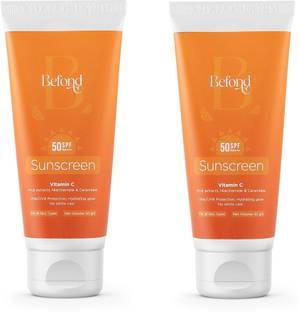 Befond Sunscreen - SPF 50 PA++++ Lightweight, Multi Vitamin | No White Cast | Broad Spectrum UV & UVA Protection