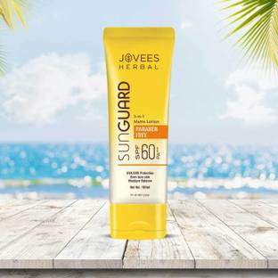 JOVEES Sunscreen - SPF 60 PA+++ HERBAL PARABEN FREE SUNSCREEN SPF 60 PA+++100 ML X 1