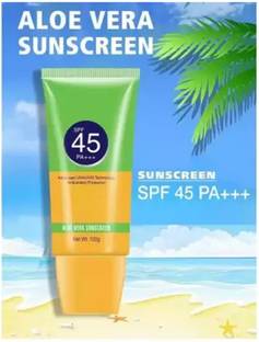 EVERERIN Sunscreen - SPF 45 PA+++ New Korean Aloe Vera Sunscreen
