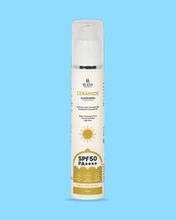 Bless Organics Sunscreen - SPF 50 PA++++ Ceramide Sunscreen SPF 50 PA++++ Non-Greasy, For Oily Skin, Men & Women (50ml)