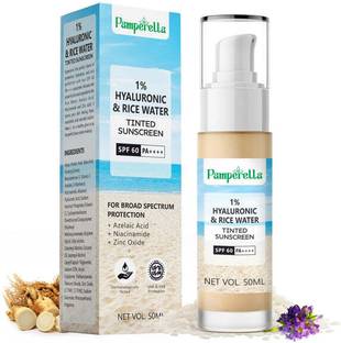 Pamperella Sunscreen - SPF 60 PA++++ Glow Guard SPF 70+ Sunscreen | Broad Spectrum, Lightweight & Non-Greasy