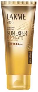 Lakmé Sunscreen - SPF 50 PA++ Sun Expert super Matte