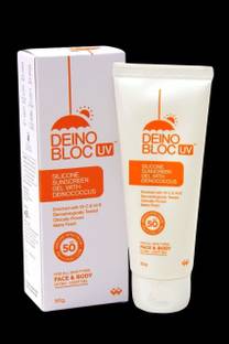 EWP Sunscreen - SPF 50 PA+++ Deino Bloc UV Silicone Sunscreen Gel With Deinococcus