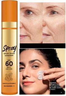 FLORERO Sunscreen - SPF 60 PA+++ Sunscreen Spray Long-lasting Protection for All Skin Types