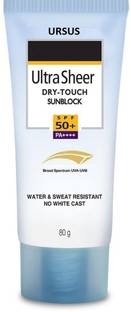 Ursus Sunscreen - SPF 50 PA+++ ULTRA SHEER SUNSCREEN SPF 50+ PA+++ FOR ALL SKIN TYPE