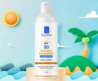 SIYDDIA Sunscreen - SPF 30 PA++ Brightening Cream bodylotion