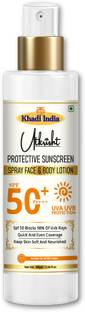 Utkrisht Sunscreen - SPF 50 PA+++ Khadi Sunscreen Lotion | Non-Sticky |
