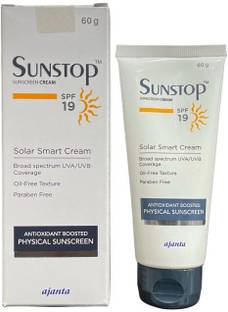 SUNSTOP Sunscreen - SPF 19 Sunscreen SPF 19 Cream 60gm