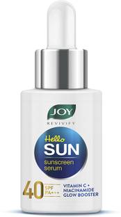 Joy Sunscreen - SPF 50 PA+++ Revivify Hello Sun Sunscreen with Vitamin C+ & Niacinamide Sunscreen Serum