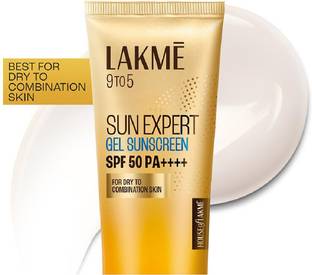 Lakmé Sunscreen - SPF 50 PA+++ 9 To 5 Sun Expert Gel Light
