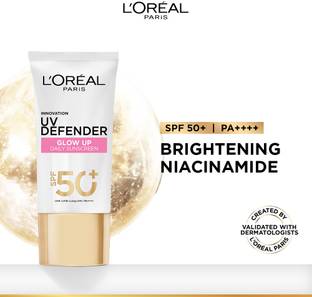 L'Oréal Paris Sunscreen - SPF 50 PA+++ UV Defender Serum Protector Sunscreen SPF 50 PA+++, Bright & Clear, 50 ml