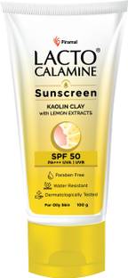 Lacto Calamine Sunscreen - SPF 50 PA+++ Sunshield Matte Look Sunscreen for Oily or Acne prone skin