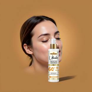 Utkrisht Sunscreen - SPF 60+ PA+++ Khadi SPF 60 Lotion for Summer Heat and UV Exposure