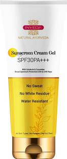 Inveda Sunscreen - SPF 30 PA+++ Sun Screen Cream Gel SPF 30 PA+++