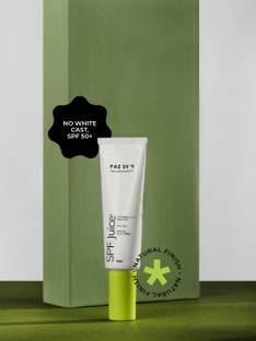 FAE Beauty Sunscreen - SPF 50 PA++++ SPF Juice | Ultra Light, Non Greasy Formula 50 gm Cream | For All Skin Types