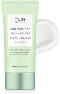Thank You Farmer Sunscreen - SPF 50+ PA++++ Sun Project Skin Relief Sun Cream SPF50+ PA++++