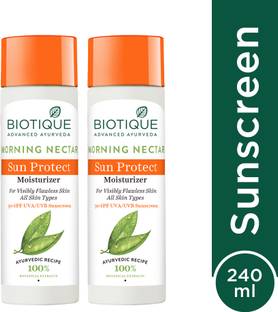 BIOTIQUE Sunscreen - SPF 50 PA+ Bio Morning Nectar Sunscreen Lotion