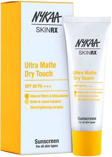 NYKAA Sunscreen - SPF 50 PA+++ SKINRX Ultra Matte Dry Touch Sunscreen