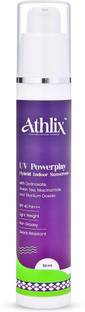 Athlix Sunscreen - SPF 40 PA+++ UV POWERPLAY HYBRID SUNSCREEN