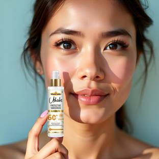 Utkrisht Sunscreen - SPF 60+ PA+++ Khadi Herbal SPF 60 Lotion for Clear Skin and Daily Glow