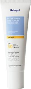 Re'equil Sunscreen - SPF 50 PA++++ Ultra Matte Dry Touch Sunscreen Gel