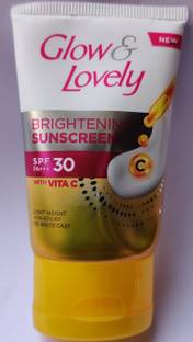 Glow & Lovely Sunscreen - SPF 50 PA+++ BRIGHTENING SUNSCREEN WITH VITA C LIGHT WEIGHT