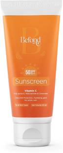 Befond Sunscreen - SPF 50 PA+++ Lightweight, Multi Vitamin | No White Cast | Broad Spectrum UV & UVA Protection