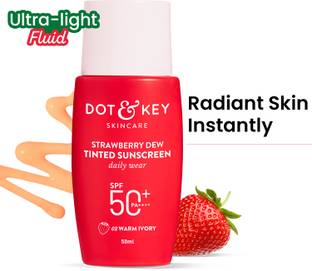 Dot & Key Sunscreen - SPF 50 PA++++ STRAWBERRY DEW TINTED SPF 50+ PA++++ - 02 WARM IVORY