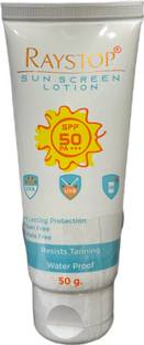 RAYSTOP Sunscreen - SPF 50 PA+++ SUNSCREEN LOTION