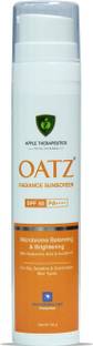 Oatz Sunscreen - SPF 50 PA+++ Radiance Sunscreen SPF 50 PA++++ | | UVA/UVB & Blue Light Protection | 50g