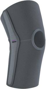 TYNOR Elastic Knee Support, Grey, Small, 1 Unit Knee Support