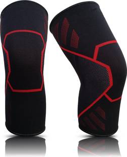 Donizard 1 PAIR 3D Knee Cap Compression Support Sleeve for Squats Pain Relief, Exercise Knee Support