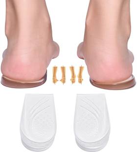LQZ Adjustable Orthotics Shoe Insert Heel Wedge Correction Self-adhesive Shoe Insert Insole