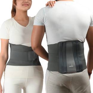K SQUARIANS Contoured Lumbar Sacral Belt | Contoured L S Belt for Women & Men Back / Lumbar Support
