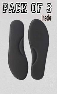 ADOBO Memory Foam Insole for Men All Types of Shoes (3-Pair of Size-8UK) Insole