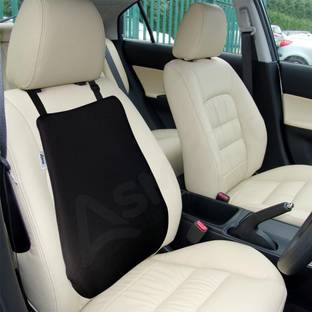 Asmofit Car Back Rest Support Orthopaedic Memory Foam Seat Cushion Spine Alignment Back / Lumbar Support