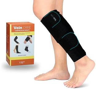 Vein Care Polyester Compression Calf Wrap for Muscle Support Knee Support