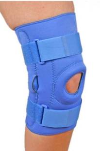Oliver Long Knee Support With Hinge for Joint Pain Relief Knee Support - 1 Pair (Blue) Knee Support