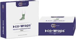 CO-WRAPS INELASTIC COMPRESSION WRAP FOOT, SIZE: SMALL Foot Support