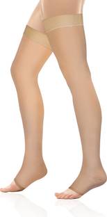 VISSCO Platinum Thigh Length Med. Comp. Stockings Knee Support
