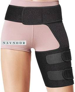 NAVNOOR Thigh Compression Sleeve, Groin Compression Wrap, Hip Brace for Men, Women Supporter