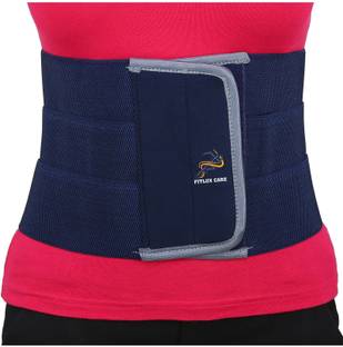 Fitlux Care Abdominal Lumbo Sacral Belt | Lower Back Pain Relief| Breathable Belt (Size-XL) Abdominal Belt