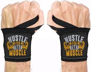 STEIGEN FITNESS Wrist Band for gym, Hand Grip Weight Lifting Straps, Wrist Support For joint Wrist Support