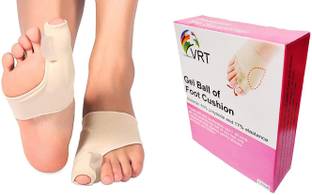 VRT Toe Pad Bunion Protector Sleeves and Bunion Pain Relief Socks Arm Support
