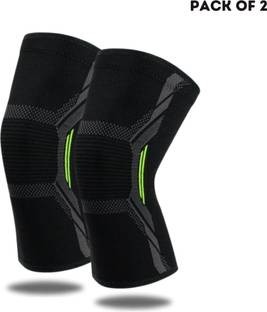 Hambler ANTI-SLIP COMPRESSION SLEEVE FOR MEN & WOMEN,KNEE BRACE FOR RUNNING Pack2 Knee Support
